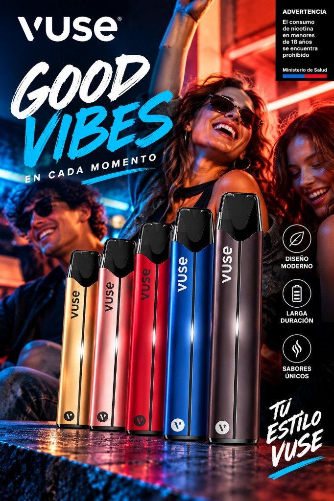 Vuse. Good vibes en cada momento